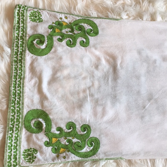 Lilly Pulitzer Vintage Green/Yellow Beaded Maxi Dress - Picture 8 of 16